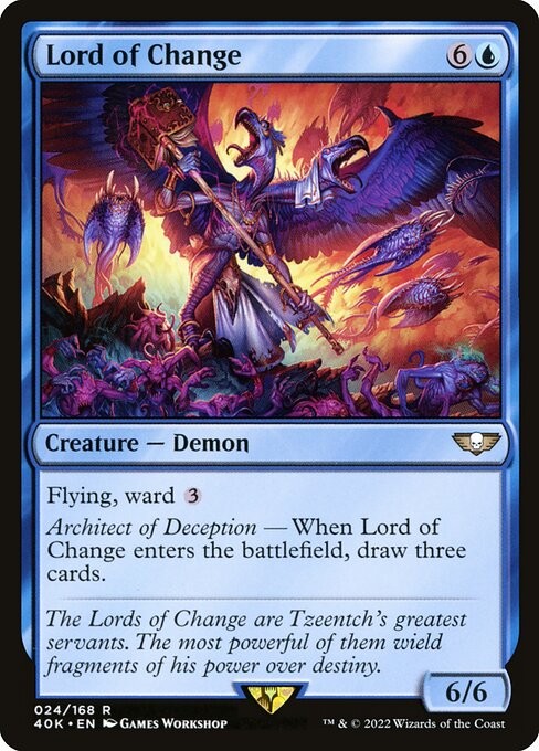 Lord of Change - 40K - Near Mint MTG