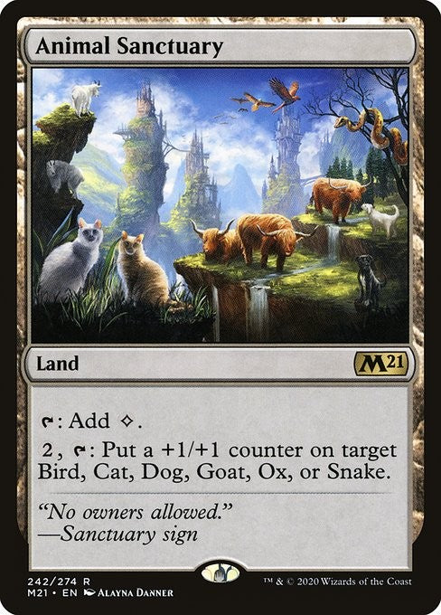 Animal Sanctuary - M21 - Near Mint MTG