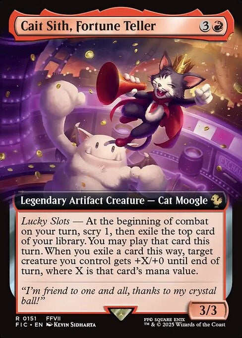Cait Sith, Fortune Teller - FIC - Near Mint MTG