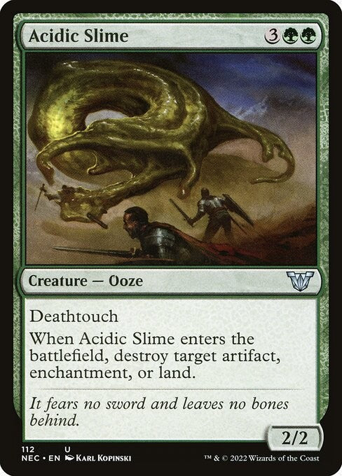 Acidic Slime - NEC - Near Mint MTG