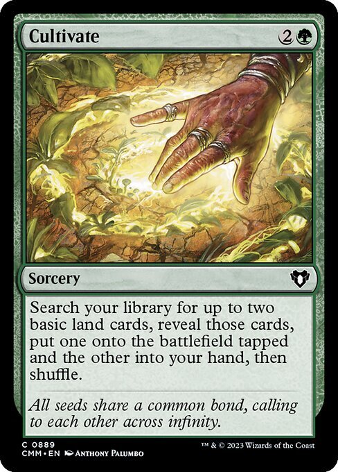 Cultivate - CMM - Near Mint MTG