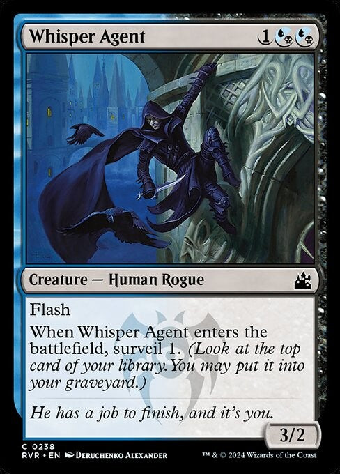 Whisper Agent - RVR - Near Mint MTG