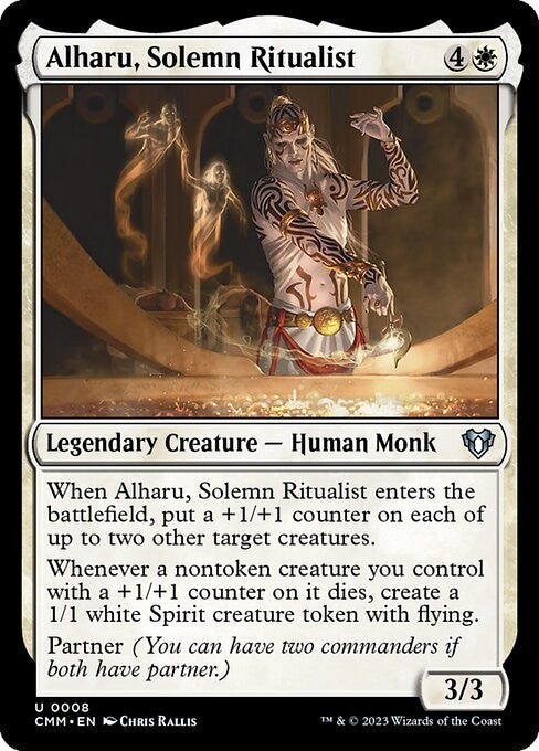 Alharu, Solemn Ritualist - CMM - Near Mint MTG