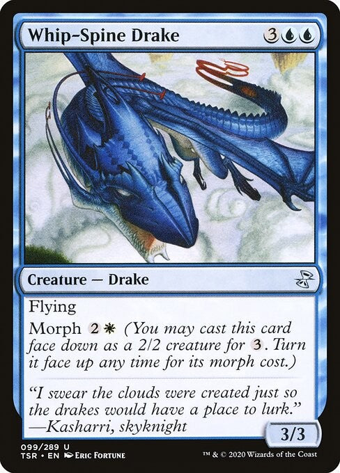 Whip-Spine Drake - TSR - Near Mint MTG
