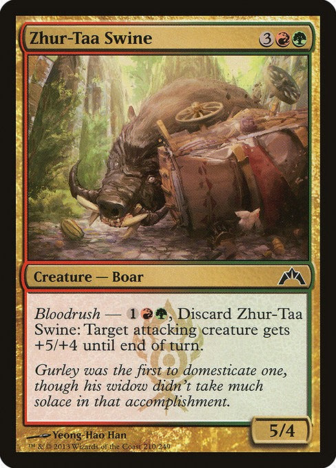 Zhur-Taa Swine - GTC - Near Mint MTG