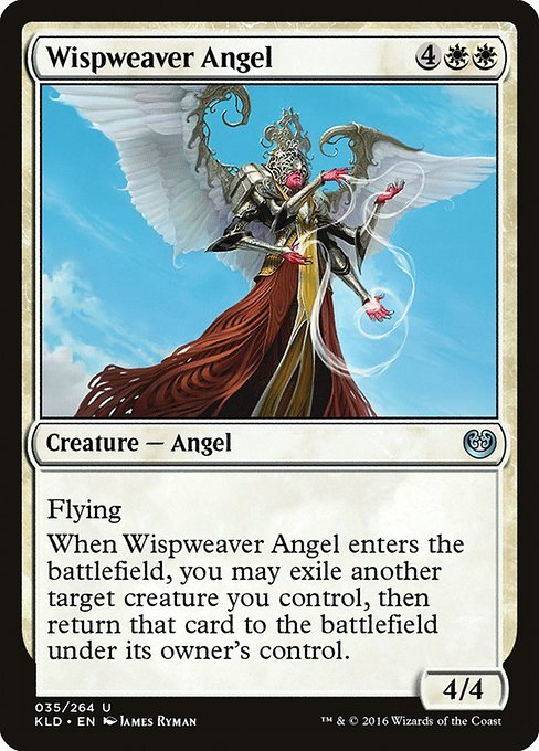 Wispweaver Angel - KLD - Near Mint MTG