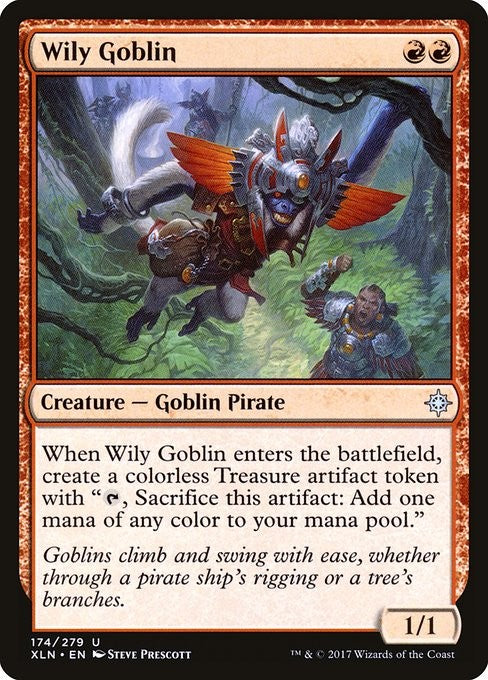 Wily Goblin - XLN - Near Mint MTG