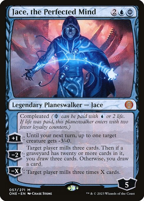 Jace, the Perfected Mind - ONE - Near Mint MTG