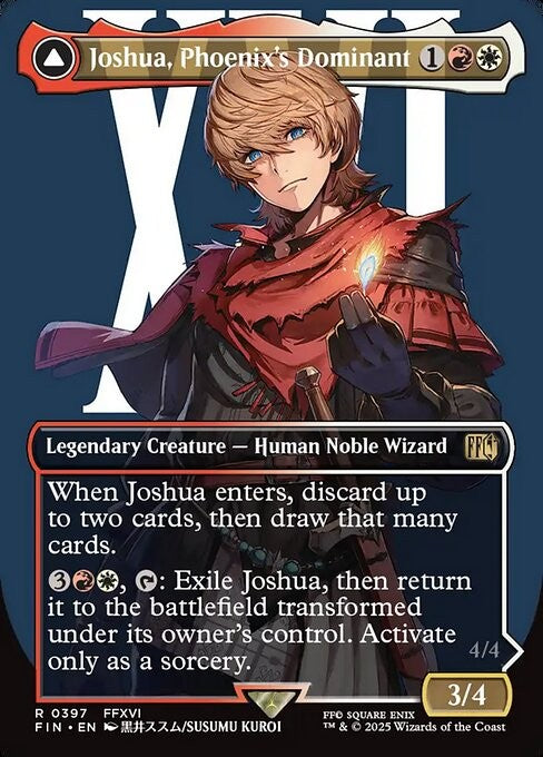 Joshua, Phoenix's Dominant // Phoenix, Warden of Fire - FIN - Near Mint MTG