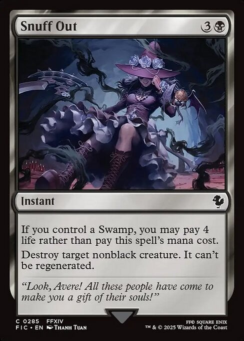 Snuff Out - FIC - Near Mint MTG