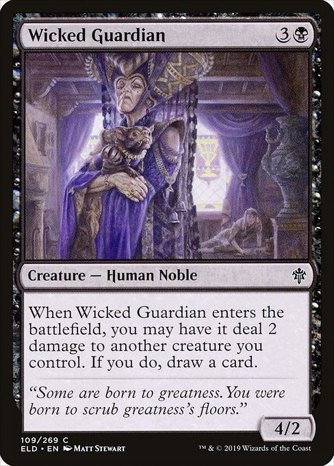 Wicked Guardian - ELD - Near Mint MTG