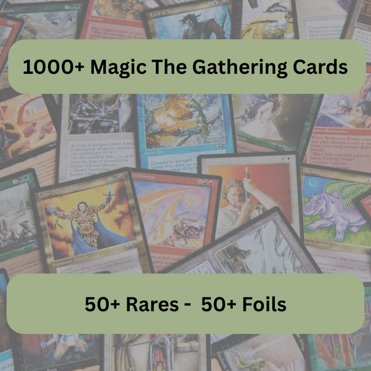1000+ Magic The Gathering Cards Lot Including Rares, Uncommons, Commons