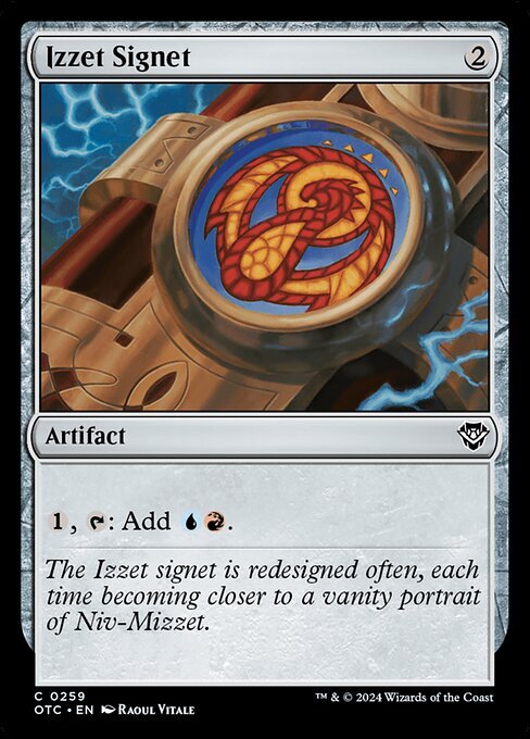 Izzet Signet - OTC - Near Mint MTG