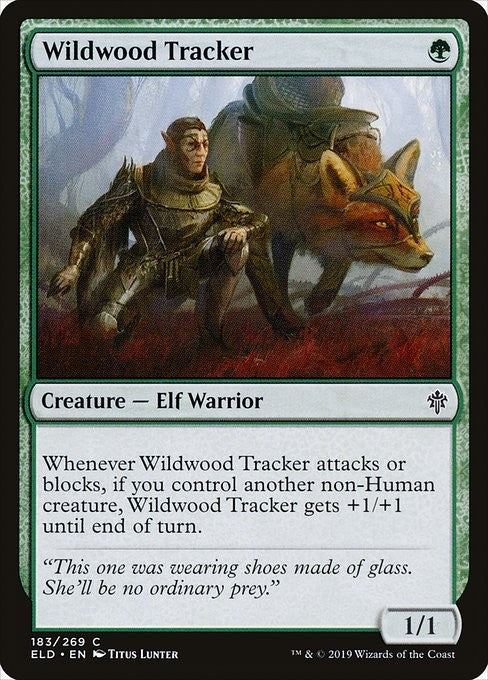 Wildwood Tracker - ELD - Near Mint MTG