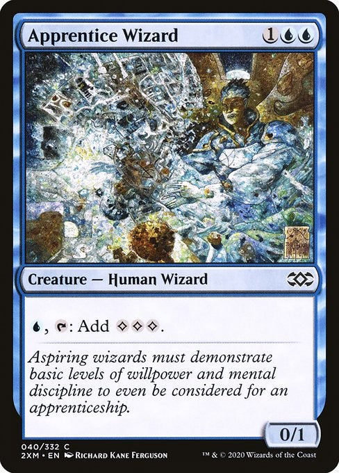 Apprentice Wizard - 2XM - Near Mint MTG