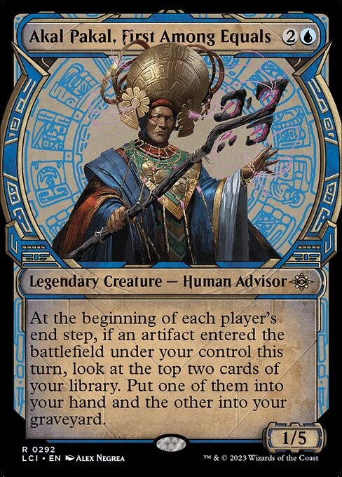 Akal Pakal, First Among Equals - LCI - Near Mint MTG