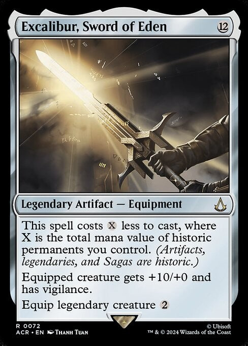 Excalibur, Sword of Eden - ACR - Near Mint MTG
