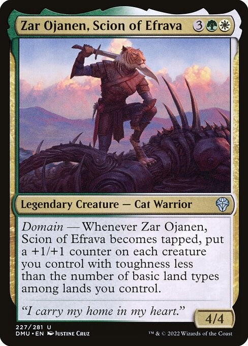 Zar Ojanen, Scion of Efrava - DMU - Near Mint MTG