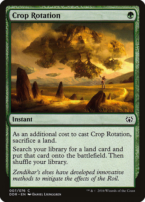 Crop Rotation - DDR - Near Mint MTG