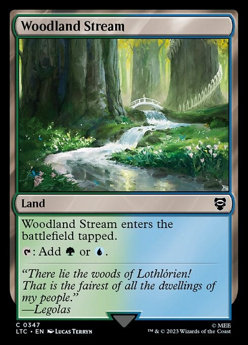 Woodland Stream - LTC - Near Mint MTG