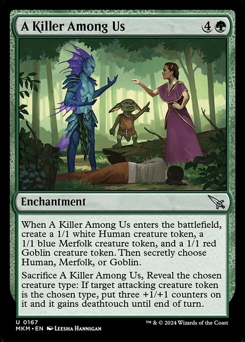 A Killer Among Us - MKM - Near Mint MTG