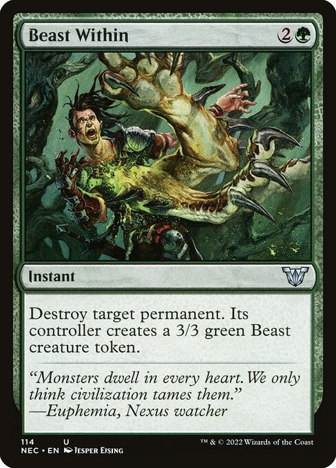 Beast Within - NEC - Near Mint MTG