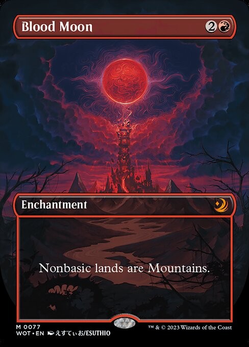 Blood Moon - WOT - Near Mint MTG