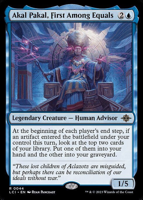 Akal Pakal, First Among Equals - LCI - Near Mint MTG