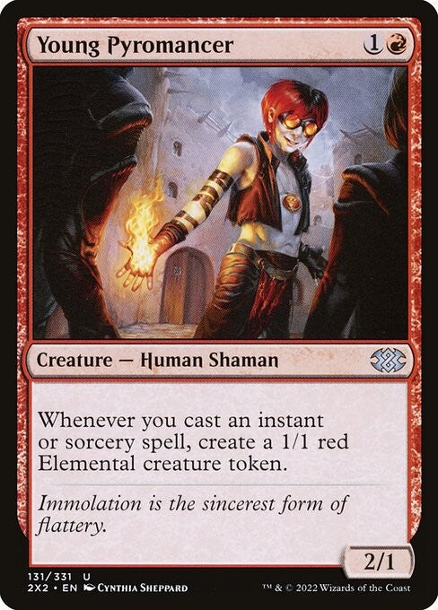 Young Pyromancer - 2X2 - Near Mint MTG