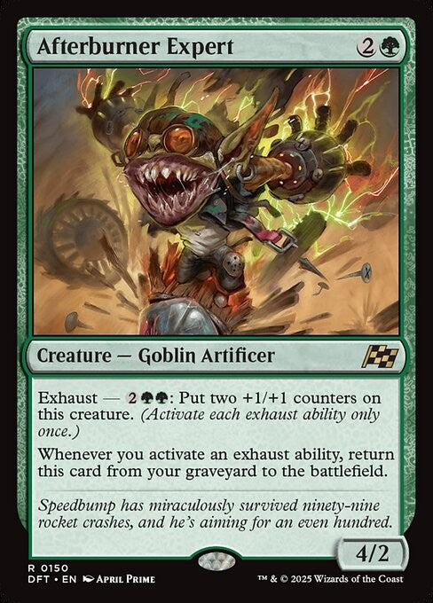 Afterburner Expert - DFT - Near Mint MTG