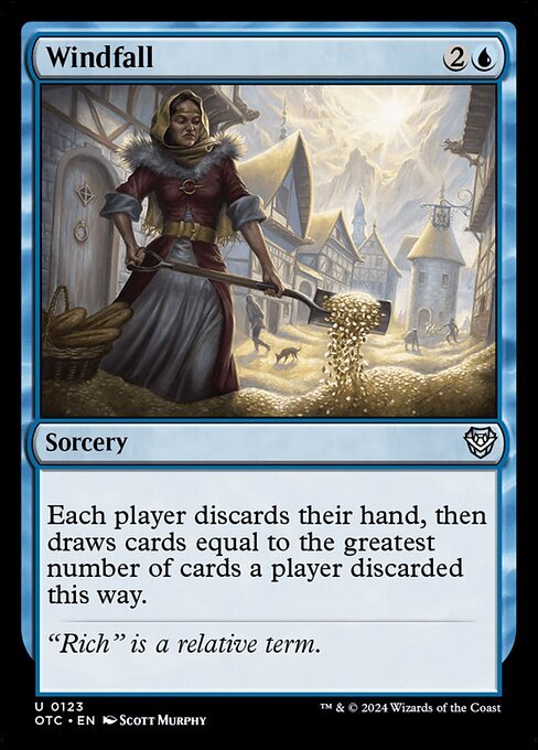 Windfall - OTC - Near Mint MTG