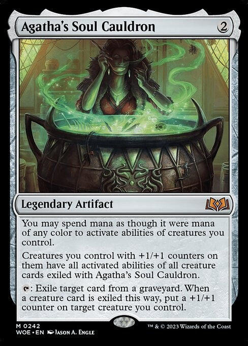 Agatha's Soul Cauldron - WOE - Near Mint MTG
