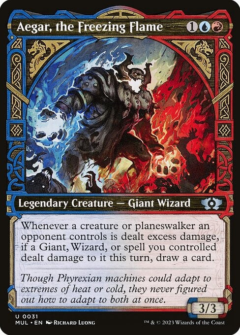 Aegar, the Freezing Flame - MUL - Near Mint MTG