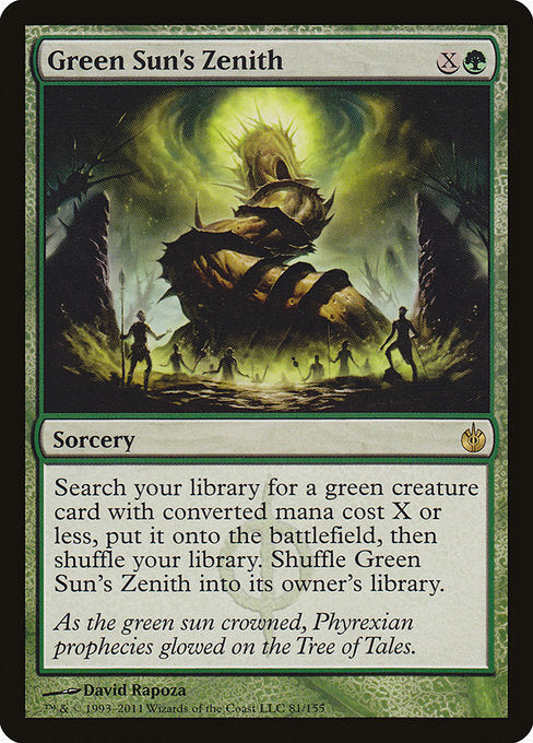 Green Sun's Zenith - MBS - Near Mint MTG