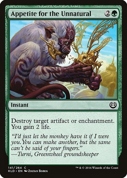 Appetite for the Unnatural - KLD - Near Mint MTG