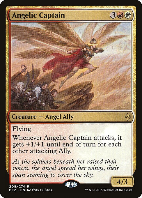 Angelic Captain - BFZ - Near Mint MTG