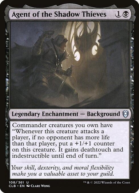 Agent of the Shadow Thieves - CLB - Near Mint MTG