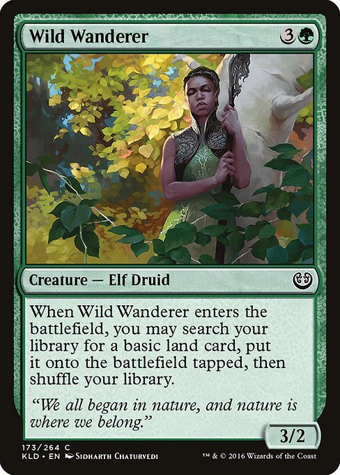 Wild Wanderer - KLD - Near Mint MTG