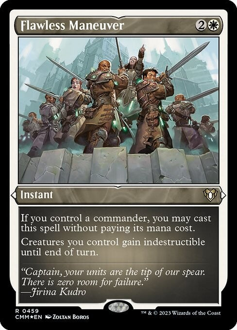 ETCHED - Flawless Maneuver - CMM - Near Mint MTG