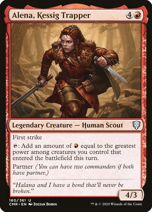 Alena, Kessig Trapper - CMR - Near Mint MTG