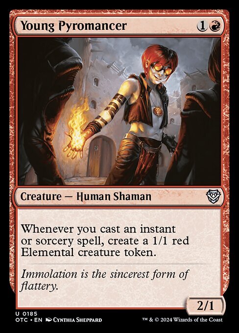 Young Pyromancer - OTC - Near Mint MTG