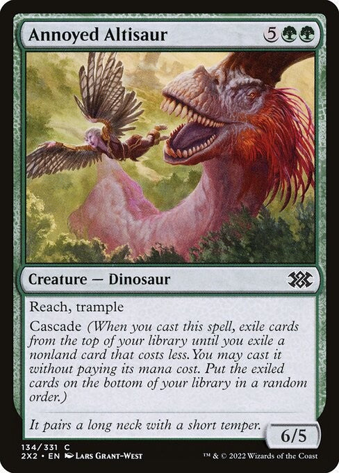 Annoyed Altisaur - 2X2 - Near Mint MTG