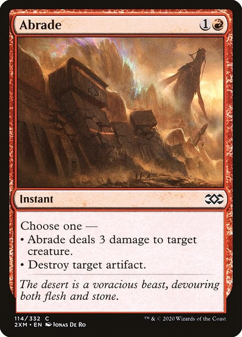 Abrade - 2XM - Near Mint MTG