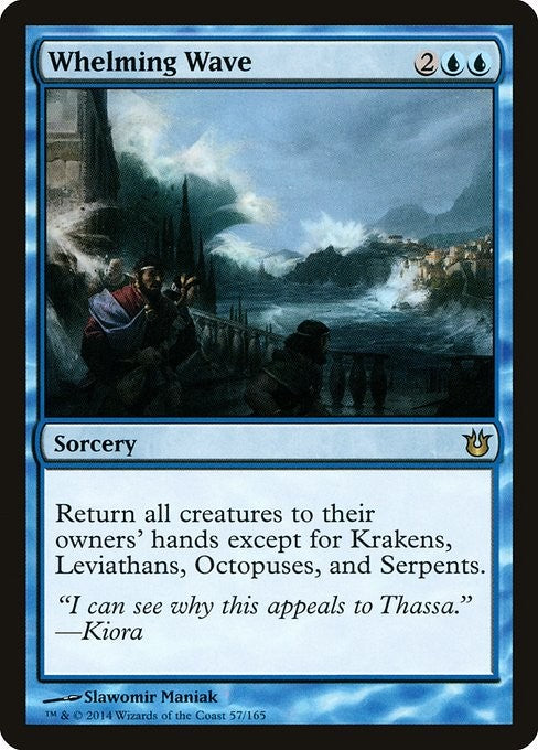 Whelming Wave - BNG - Near Mint MTG