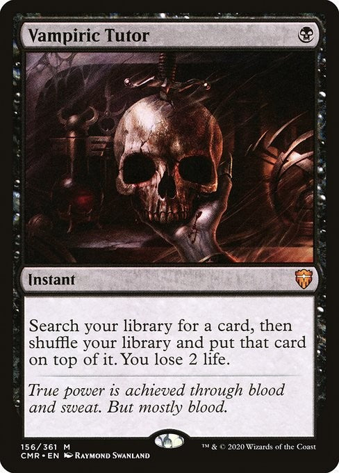 Vampiric Tutor - CMR - Near Mint MTG