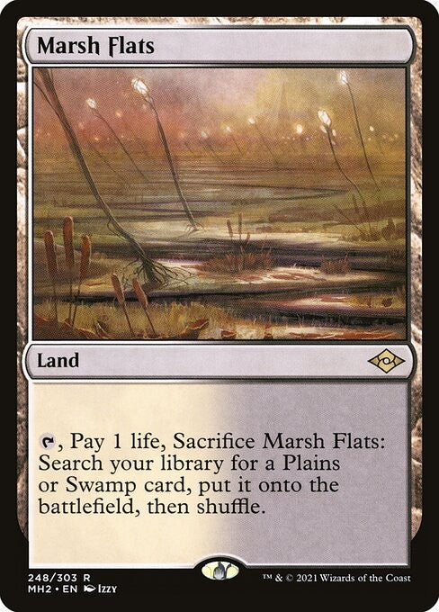 Marsh Flats - MH2 - Near Mint MTG