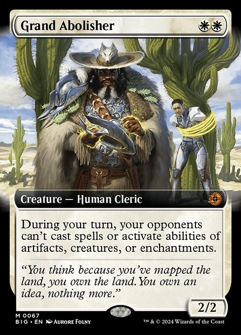 Grand Abolisher - BIG - Near Mint MTG