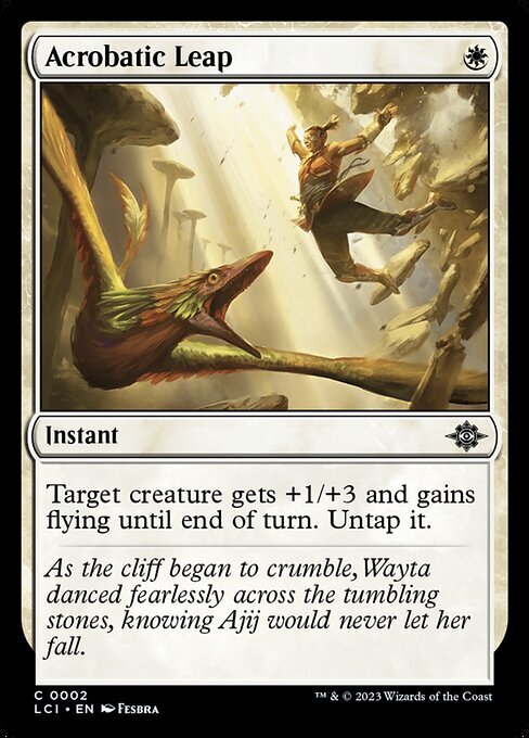Acrobatic Leap - LCI - Near Mint MTG