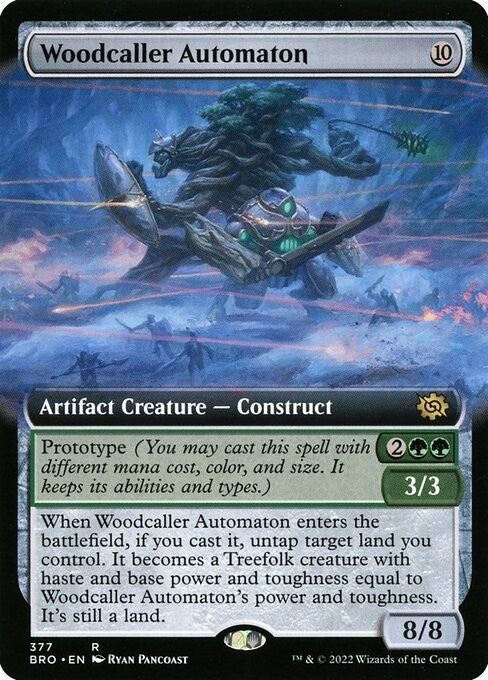 Woodcaller Automaton - BRO - Near Mint MTG