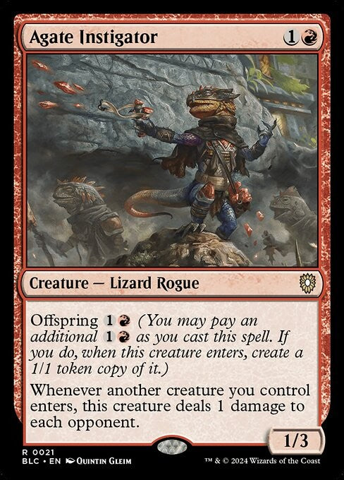 Agate Instigator - BLC - Near Mint MTG